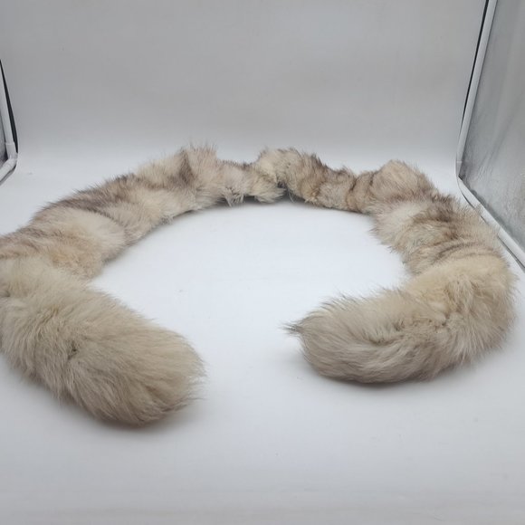 Vintage Wolf or Coyote Fur Stole - Picture 10 of 10